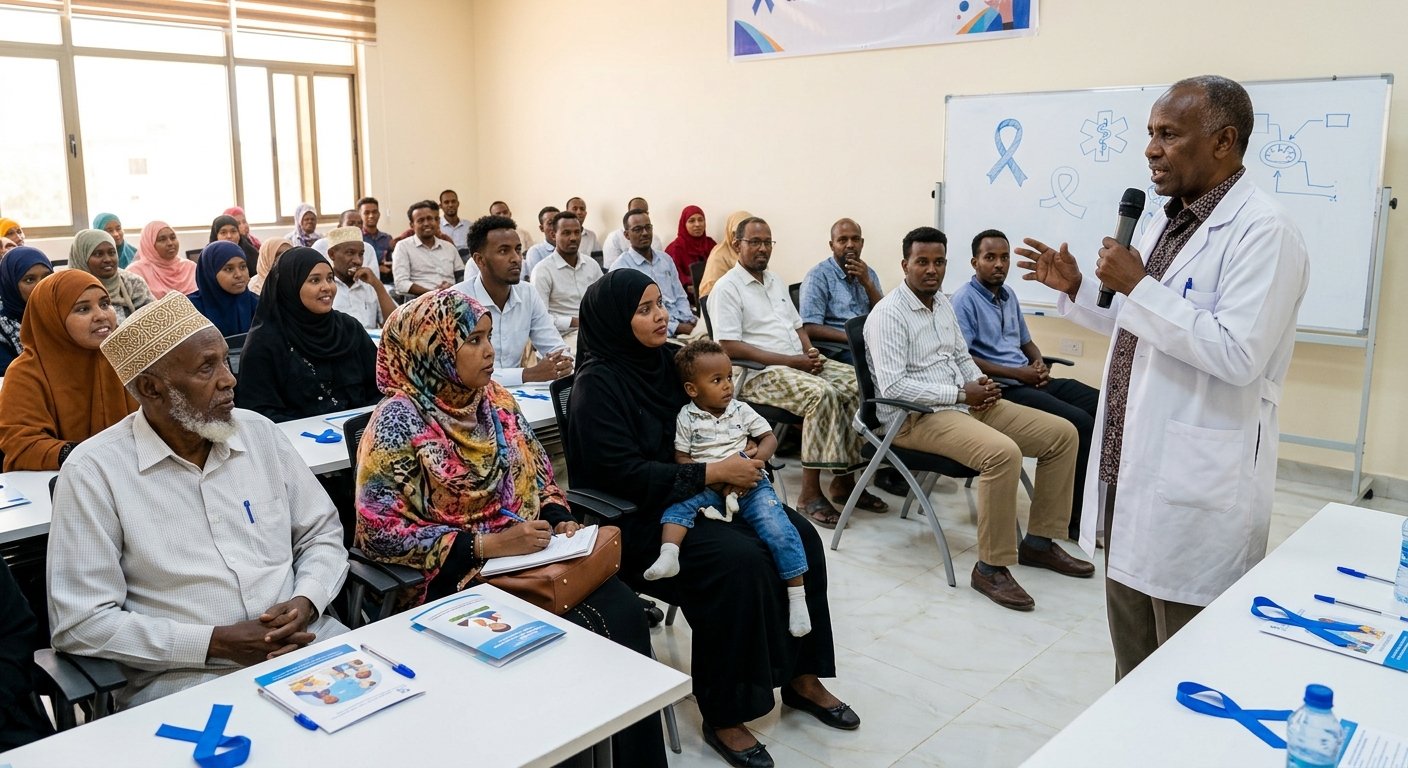 Somali Cancer Foundation community seminar event
